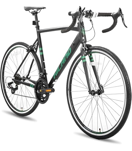 Amazon | ロードバイク 700c（約28インチ）/ブラック(黒) シマノ21段